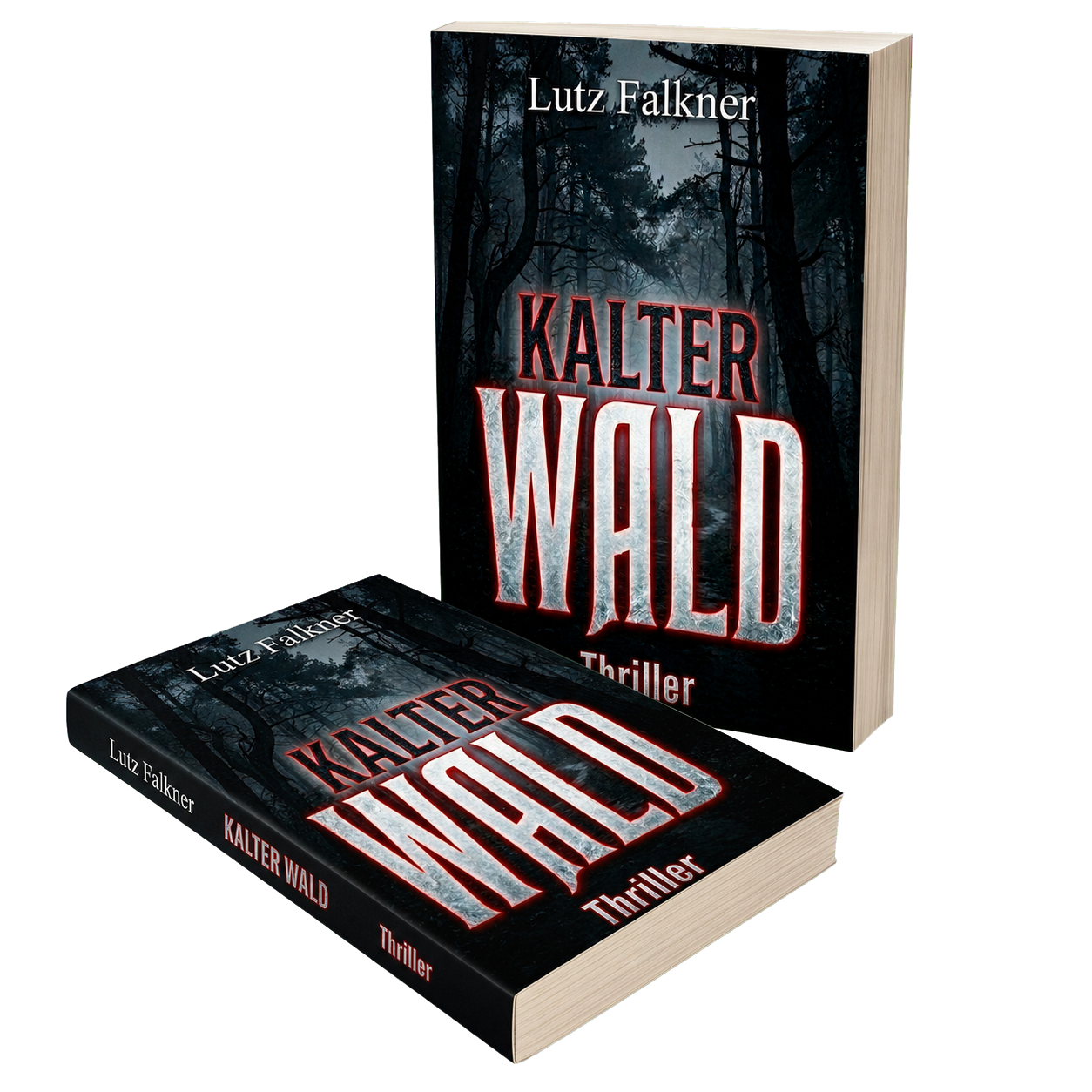 Buchcover „Kalter Wald“ von Lutz Falkner, Softcover und E-Book